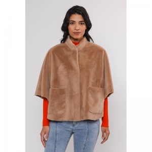 Faux fur cape - Twig