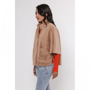 Faux fur cape - Twig