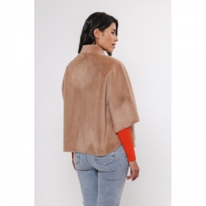 Faux fur cape - Twig