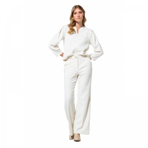 comfortabele citylook broek, n 92 Winter White