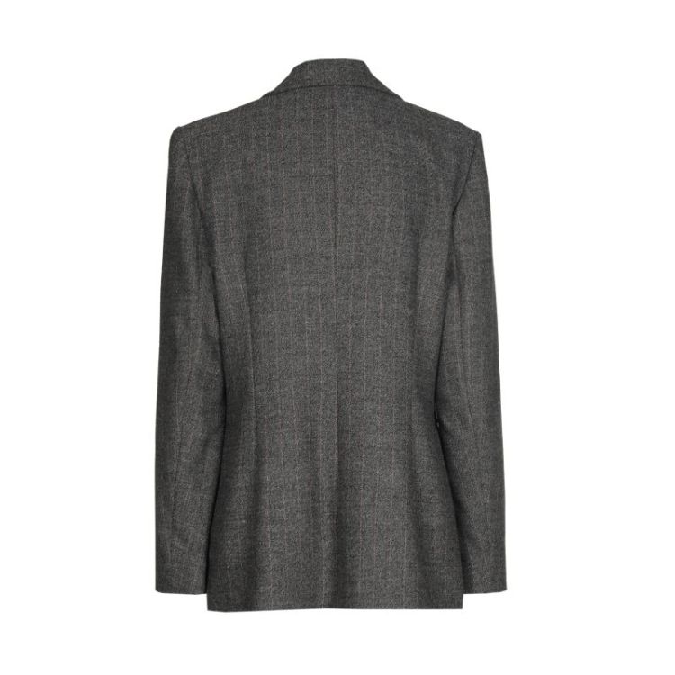 City chic blazer met pins 12 Grijs