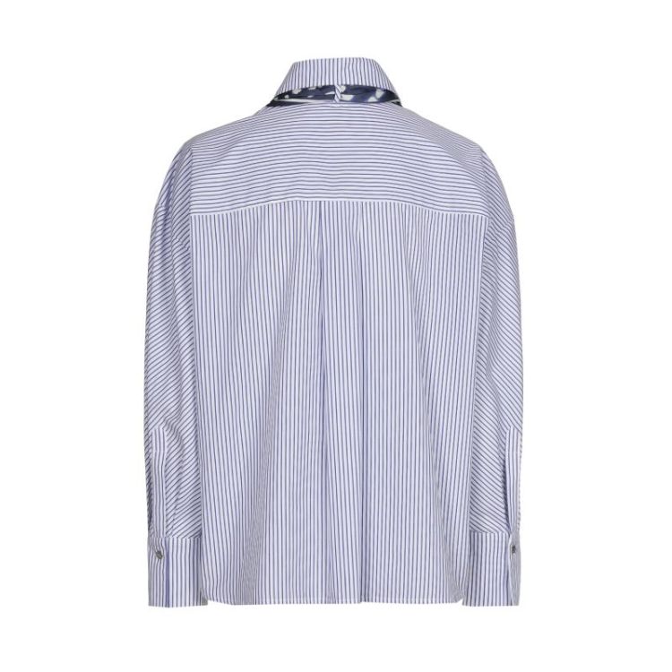 Blouse in katoen met stropdas 29 Multi Color