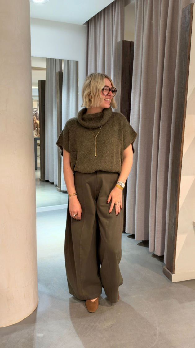 kaki rollneck